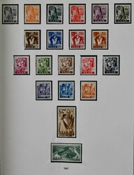 Alliierte Besetzung, 1945/49, postfr. Slg. mit etwas Frz. Zone, ...