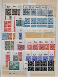 Gemeinschaftsausgabe, Partie von etwa 1500 postfrischen Werten, ...