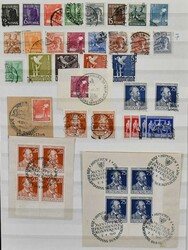Gemeinschaftsausgabe, 1945/49, gest. kpl. Slg. mit Nr. 911/37, 943/62 ...