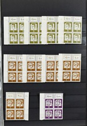 Bund, Bedeutende Deutsche 1961, Partie von 42 postfrischen ...
