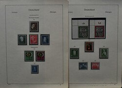 Bund, von 1949-1972 kpl. postfr./ungebr. Slg. im Binder mit allen ...