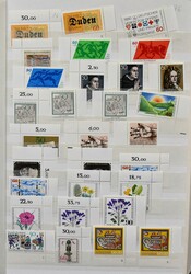 Bund, 1975/2000, postfr. Slg. von rund 2600 Bogenecken inkl. vielen ...