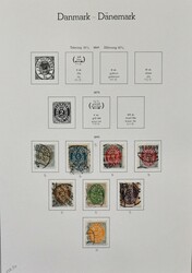 Dänemark, 1851/1982, gest. Slg. ab Klassik, im dicken ...