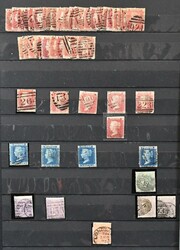 Großbritannien, 1841/1941, gestempelte Zusammenstellung von etwa ...
