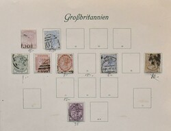 Großbritannien, Slg. ab Klassik, bis in die 1920er Jahre. Dabei Nr. ...