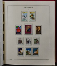Liechtenstein, 1986/2005, postfrische Slg. mit alleine 400,- SFr. (= ...