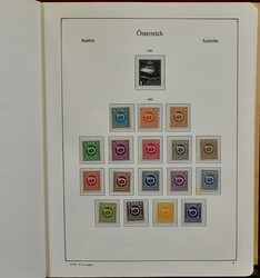 Österreich, 1945/2001, von Nr. 721/37 komplette Slg., postfr. und ...