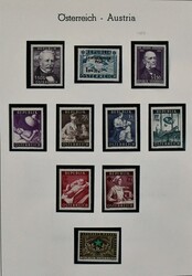 Österreich, 1950/1992, Slg. mit u.a. Nr. 984/87 ungebr., von ...