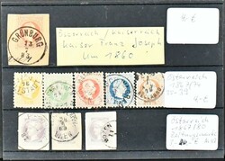 Österreich, sauberer Messe-Bestand im Vorlagebuch, ab Nr. 13, bis ...