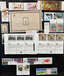 Vereinte Nationen, Wien, postfrische, von 1979-2000 komplette Sammlung