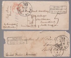 "Berlin Stadtpost-Exp. VIII", bzw. "Stadtpost-Exp. IX", je Ra3 auf ...