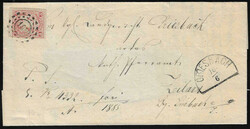 15 Pracht-/Kabinettbriefe mit teils besseren Mühlradstempeln, gMR ...