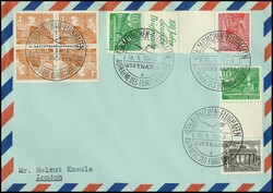 20 und 10 Pfg. Bauten, senkrechter ...