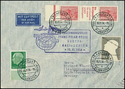 20 Pfg. Bauten, waagerechter Reklame-Zusammendruck "Die Briefmarke", ...