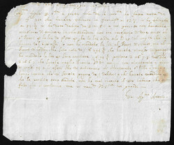 "Lille", 1673, früher, mit der Post beförderter Brief nach ...