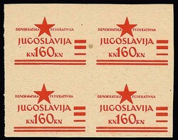 Ausgaben der einzelnen Volksrepubliken, Kroatien, 1945, Lokalausgabe ...