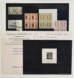 Schweiz, 1843-1920, meist gestempelte Slg. in überwiegend guter ...