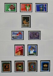 Schweiz, 1980-2000, kpl. (teils überkpl.) postfr. Sammlung in zwei ...