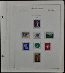 Vereinte Nationen, Genf, postfrische, von 1969-2000 quasi kpl. ...