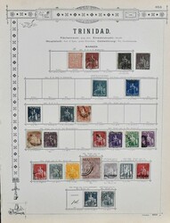 Trinidad, 1851-1882, meist gest. Slg. in unterschiedlicher Erhaltung ...