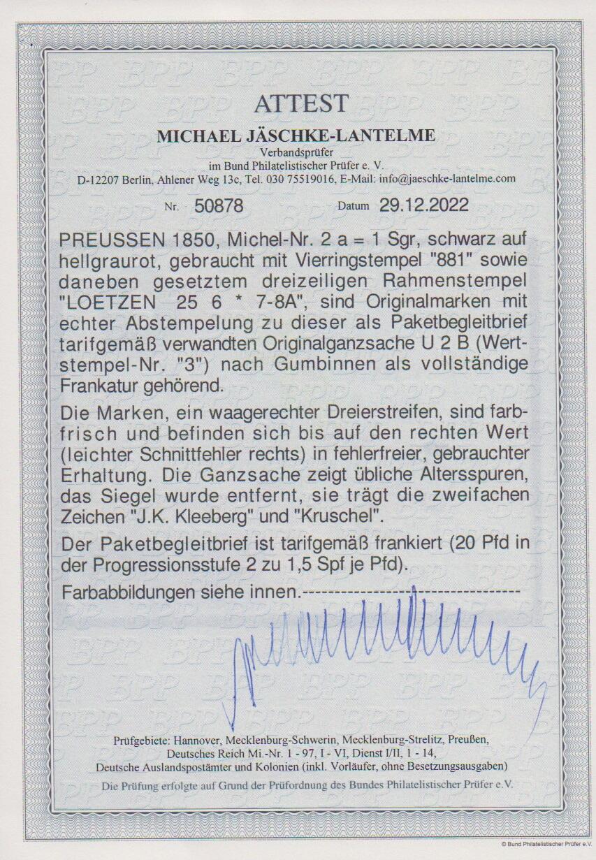 Image 2 for lot number 2021 for Rauhut & Kruschel - 239th Auction