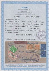 75 Pfg. Ziffern im Paar, nebst 10 Pfg. und Paar 25 Pfg. Arbeiter, als ...