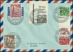 10 und 20 Pfg. Bauten, senkrechter ...