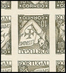 10 C. bräunlichschwarz auf dünnem grauem Seidenpapier, seltener ...