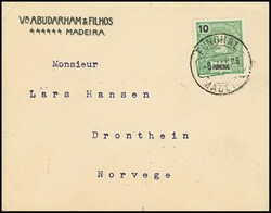 Funchal, 1896-1909, vier Briefe aus einer Korrespondenz von Funchal ...