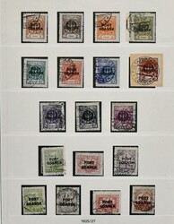 Port Gdansk, gest. Slg. ab Nr. 1/14 (Mi. 185,-), mit u.a. Nr. 23, ...