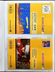 Bund, 2013/2014, Markenheftchen 92-96 sowie Folienblätter 25-42 je ...