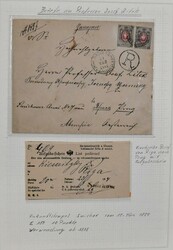 Tschechoslowakei, alte Ausstellungssammlung im Leuchtturm-Album, ...