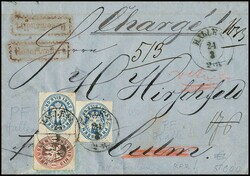 2 Sgr. milchiggraublau, zwei perfekte Exemplare der sog. "Hallenser ...
