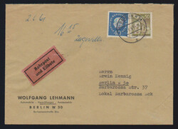 Sechs Berliner Rohrpostbriefe: Nr. 44, 47, 52, 100 u. 126 auf ...