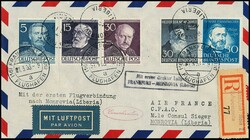 30 + 10 Pfg. Wohlfahrt, nebst 30 Pfg. Reis sowie Berlin 5, 15 u. 30 ...