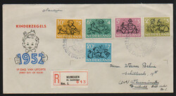 1950-1953, Zusammenstellung seltener früher FDCs, meist echt ...