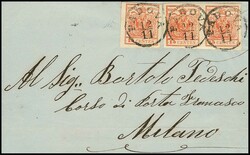"Padova", L2, K1, Stempelsammlung auf 14 Briefen (u.a. ...