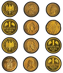 Alle Welt, schöner Gold-Anlagebestand mit 37 Goldmünzen, von ...