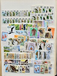 Europa/Übersee, dreibändige alte Sammlung in untersch. Erhaltung, ...