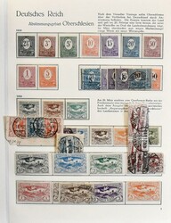 Oberschlesien, von Nr. 1-43 komplette Sammlung, dabei Nr. 1/12 inkl. ...