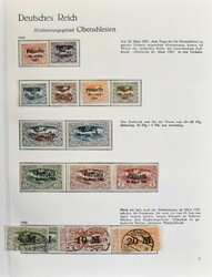 Oberschlesien, von Nr. 1-43 komplette Sammlung, dabei Nr. 1/12 inkl. ...