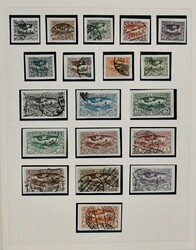 Oberschlesien, komplette Sammlung mit Nr. 1/12 gest., 30/40 ungebr., ...