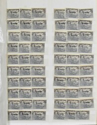 Allenstein, Partie mit Nr. 13 per 95, sowie Nr. 14 per 99, je ...