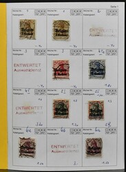 Belgien, gest. Sammlungsteil, teils spezialisiert, mit Nr. 6-9, ab Nr ...