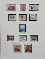 Norwegen, 1975-2000, postfrische, nahezu kpl. Slg. in zwei ...