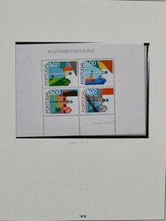 Portugal, 1975-2000, postfrische, kpl. bis überkpl. Slg. in drei ...