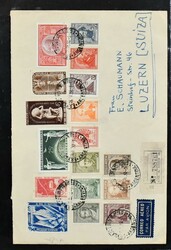 Argentinien, 1940-2002, Bestand von 90 Belegen in zwei Alben, dabei z ...