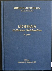 Modena, Auktionskatalog Slg. Ghirlandina, Santachiara 2002, ...