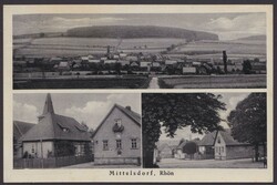 992820: Topographie, Deutschland Mitteldeutschland (DDR), AK-Orte