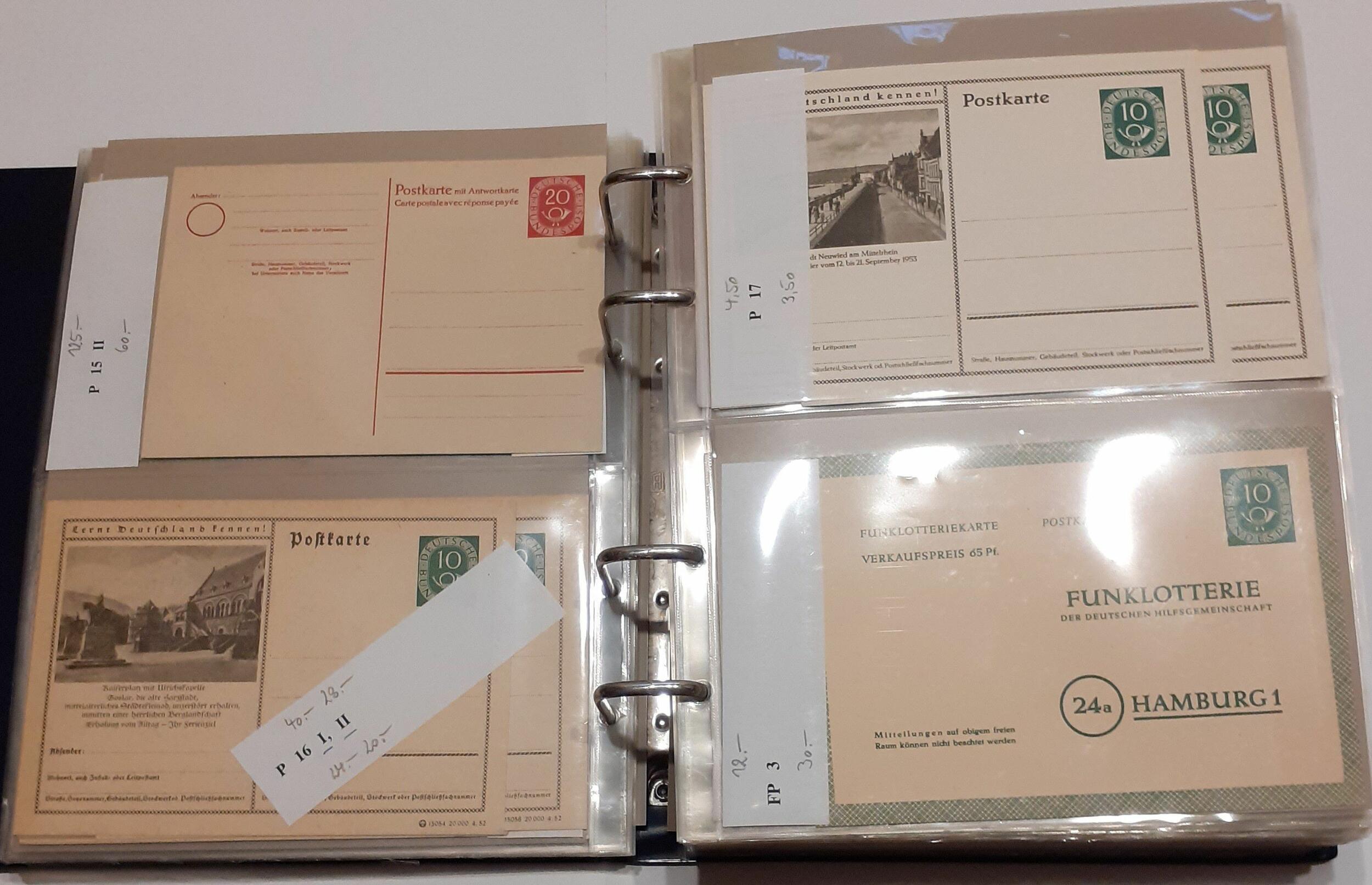 Safe-Album mit toller Sammlung, schon ab westlichen Zonen bis Neuzeit ...